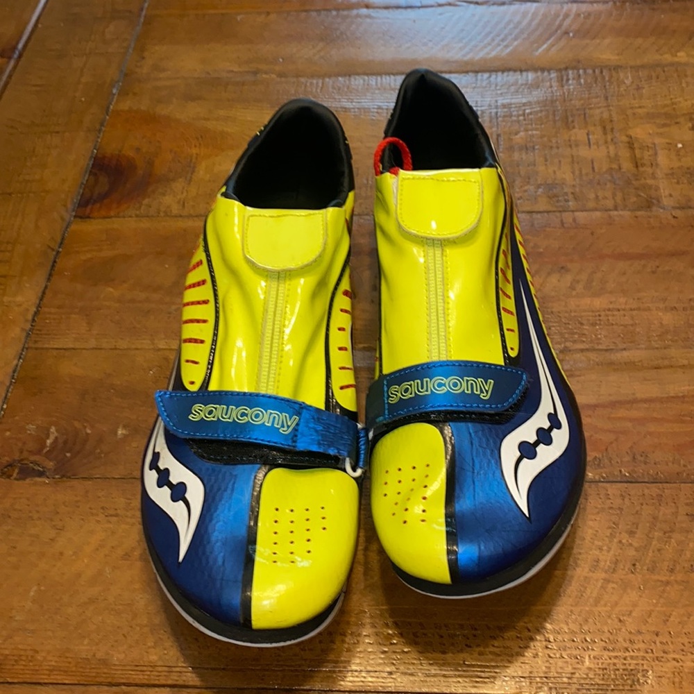 Saucony Soarin Flexfilm outdoor track shoes size 12